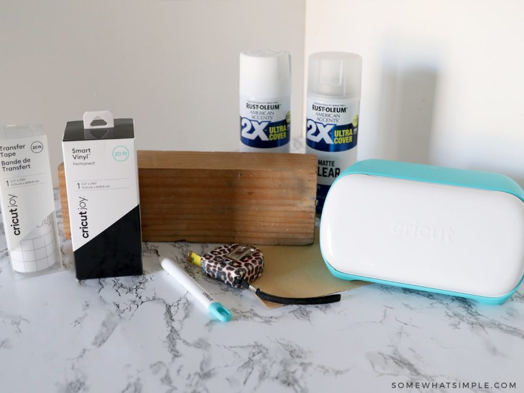 Supplies to make Seasonal Home Decor