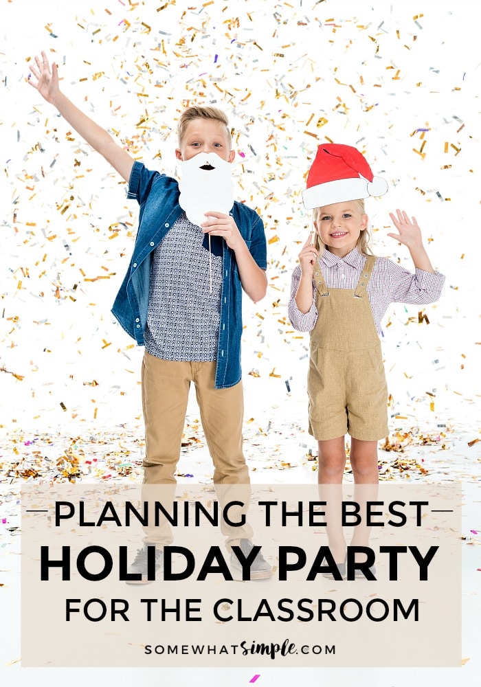 Long image of two kids at a holiday party