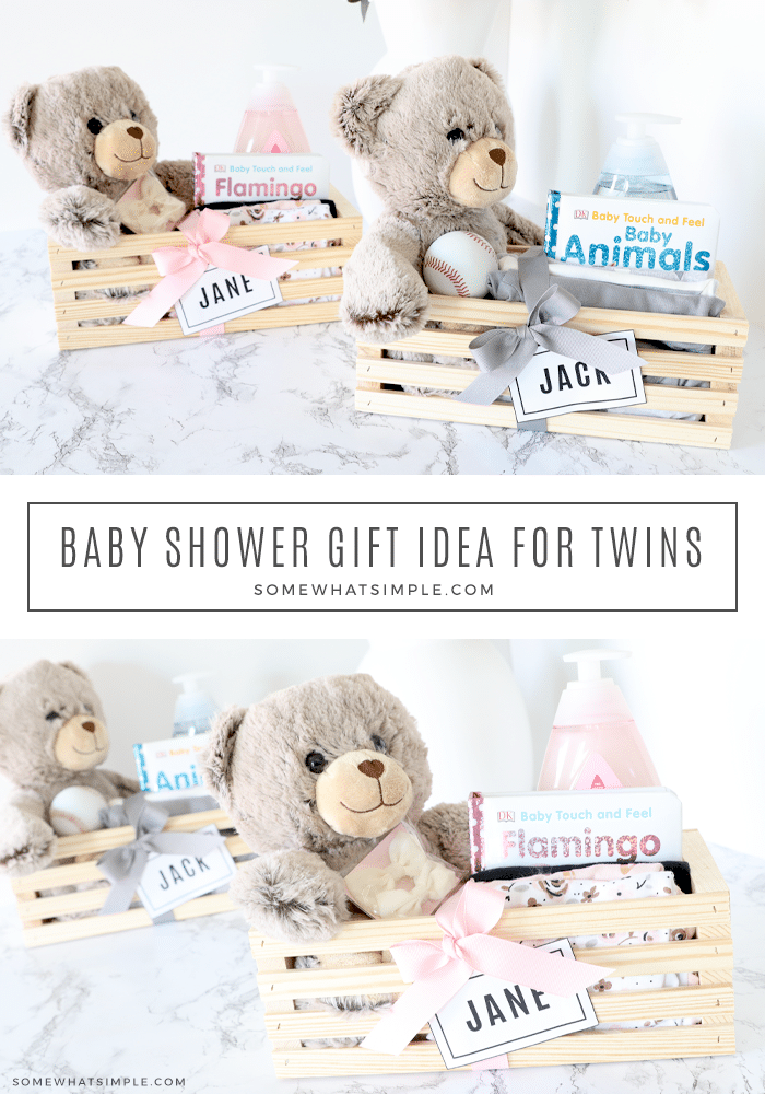 Baby shower store gifts for twins