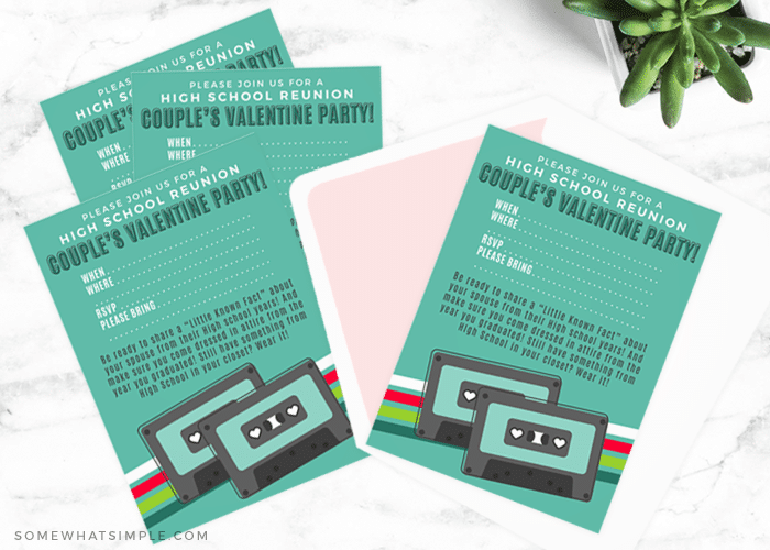 valentines day party invites