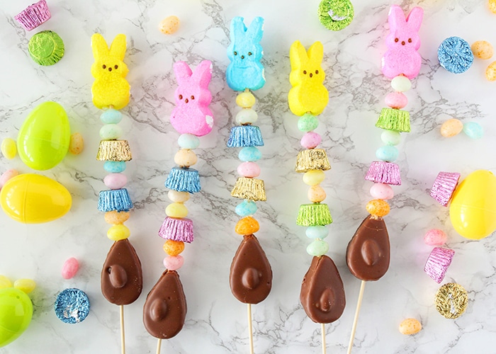 Easy Easter Treats - Easter Candy Kabobs
