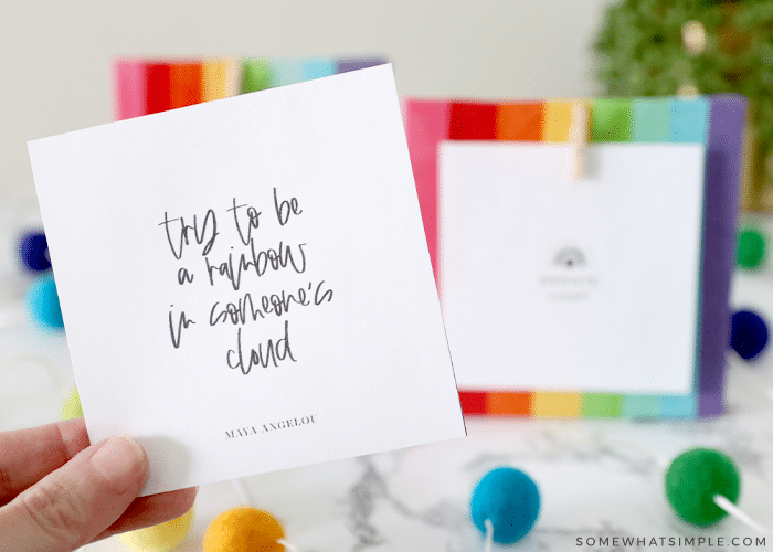 kindness quote on white paper
