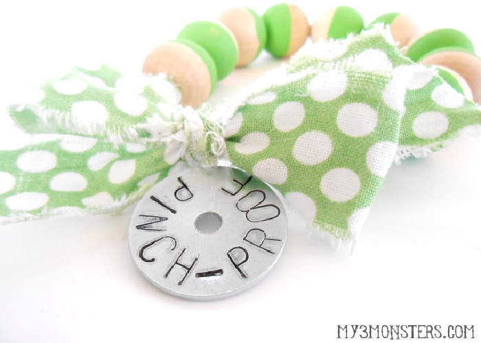 pinch proof bracelet for st patricks day