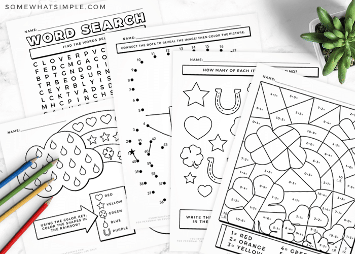black and white copies of worksheets for teahers