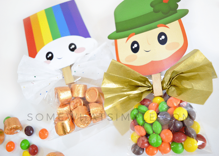 st. patrick's day treat bag toppers