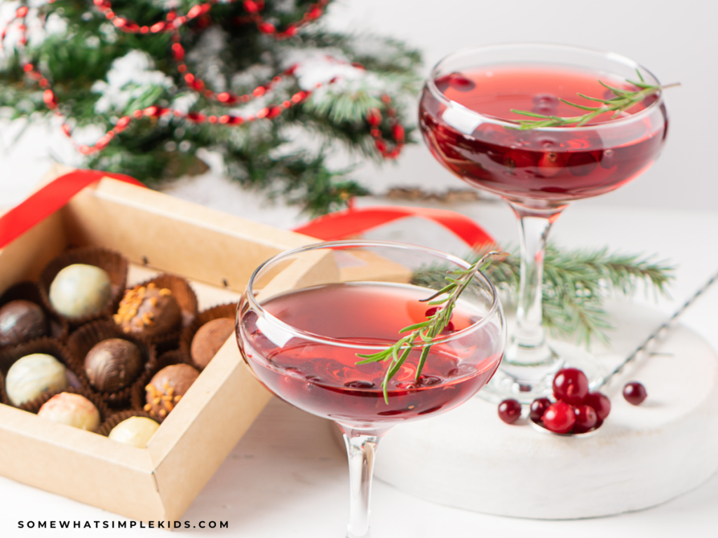 2 christmas mocktails