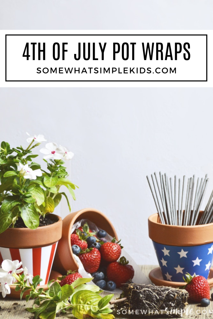 long image of patriotic pot wrappers with fun fillings inside