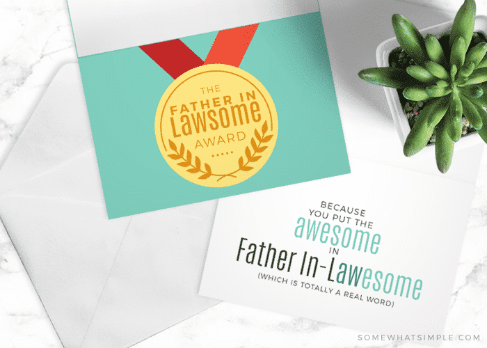Father-In-Law Card
