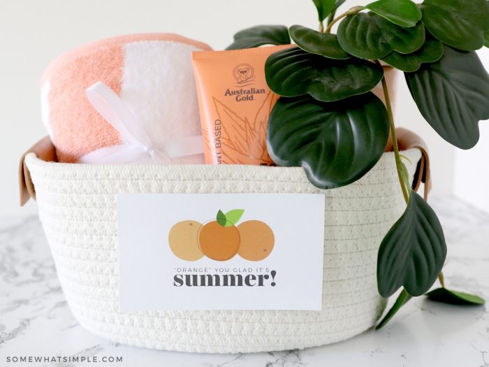 Summer Gifts – Orange You Glad It’s Summer?